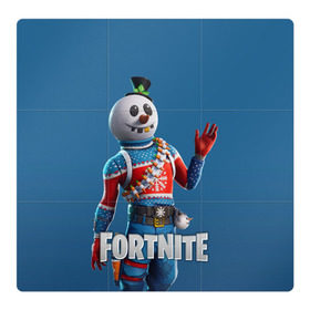 Магнитный плакат 3Х3 с принтом FORTNITE в городе Новоалтайск, Полимерный материал с магнитным слоем | 9 деталей размером 9*9 см | fortnite | битва | игра | компьютерная игра | королевская | надпись | симулятор | фортнайт