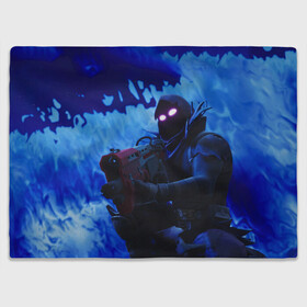 Плед 3D с принтом FORTNITE в городе Новоалтайск, 100% полиэстер | закругленные углы, все края обработаны. Ткань не мнется и не растягивается | fortnite | битва | игра | компьютерная игра | королевская | надпись | симулятор | фортнайт