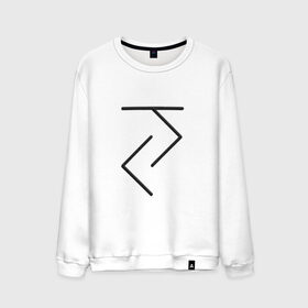 Мужской свитшот хлопок с принтом Йога - руна в городе Новоалтайск, 100% хлопок |  | 