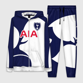 Женский костюм 3D с принтом Тоттенхэм в городе Новоалтайск,  |  | spurs | tottenham | tottenham hotspur | англия | апл | белые | лондон | премьер лига | тоттенхэм | тоттенхэм хотспур | форма | футбол | футболист | футбольная | футбольный клуб | шпоры