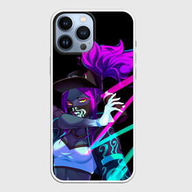 Чехол для iPhone 13 Pro Max с принтом KDA. Akali в городе Новоалтайск,  |  | akali | game | kda | killer | legends | legue | legueoflegends | lol | mask | акали | вольная | игра | легенд | лига | лигалегенд | лол | маска