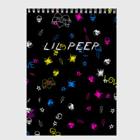 Скетчбук с принтом Lil Peep (Legend) в городе Новоалтайск, 100% бумага
 | 48 листов, плотность листов — 100 г/м2, плотность картонной обложки — 250 г/м2. Листы скреплены сверху удобной пружинной спиралью | gustav hr | legend | life | life is beautiful | lil | lil peep | love | pank | peep | rap | rock | sad | грусть | густав элайджа ар | легенда | лил | лил пип | панк | пип | реп | рок | череп | штрихи