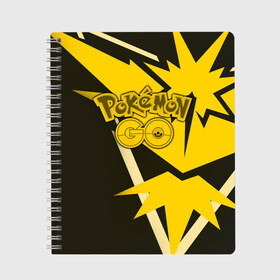 Тетрадь с принтом Pokemon GO в городе Новоалтайск, 100% бумага | 48 листов, плотность листов — 60 г/м2, плотность картонной обложки — 250 г/м2. Листы скреплены сбоку удобной пружинной спиралью. Уголки страниц и обложки скругленные. Цвет линий — светло-серый
 | go | pokemon | брок | бульбазавр | манга | мастер | милые | мисти | монстр | пикачу | покемон | сериал | эш