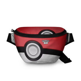 Поясная сумка 3D с принтом Pokemon GO в городе Новоалтайск, 100% полиэстер | плотная ткань, ремень с регулируемой длиной, внутри несколько карманов для мелочей, основное отделение и карман с обратной стороны сумки застегиваются на молнию | Тематика изображения на принте: go | pokemon | брок | бульбазавр | манга | мастер | милые | мисти | монстр | пикачу | покемон | сериал | эш