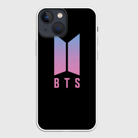Чехол для iPhone 13 mini с принтом BTS Jung Kook в городе Новоалтайск,  |  | bts | jung kook | бтс | группа | корейская | музыка | розовый | цветы | черный