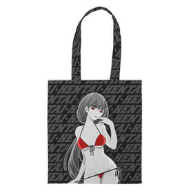 Сумка 3D повседневная с принтом HENTAI CHAN в городе Новоалтайск, 100% полиэстер | Плотность: 200 г/м2; Размер: 34×35 см; Высота лямок: 30 см | ahegao | anime | kodome | manga | senpai | аниме | анимэ | ахегао | кодоме | манга | меха | сенпай | юри | яой