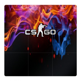 Магнитный плакат 3Х3 с принтом Counter Strike в городе Новоалтайск, Полимерный материал с магнитным слоем | 9 деталей размером 9*9 см | counter strike | cs go | global offensive | игра | игры | компьютерные | контер страйк