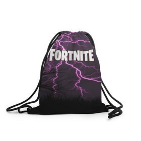 Рюкзак-мешок 3D с принтом FORTNITE в городе Новоалтайск, 100% полиэстер | плотность ткани — 200 г/м2, размер — 35 х 45 см; лямки — толстые шнурки, застежка на шнуровке, без карманов и подкладки | fortnite | битва | игра | компьютерная игра | королевская | надпись | симулятор | фортнайт