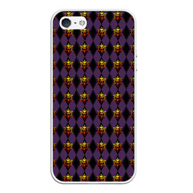 Чехол для iPhone 5/5S матовый с принтом Killer Queen Symbol в городе Новоалтайск, Силикон | Область печати: задняя сторона чехла, без боковых панелей | jojo no kimyou na bouken | jojos bizarre adventure | killer queen | невероятное приключение джоджо