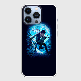 Чехол для iPhone 13 Pro с принтом Ябоку при свете Луны в городе Новоалтайск,  |  | delivery god | milkshake kazubisha | noragami | yato | yukine | бездомный бог | бисямон | дайкоку | кадзума | манга | маю | нора | норагами | тэндзин | хиери ики | юкинэ | ято