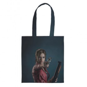 Сумка 3D повседневная с принтом Claire Redfield в городе Новоалтайск, 100% полиэстер | Плотность: 200 г/м2; Размер: 34×35 см; Высота лямок: 30 см | 2 | biohazard | claire | evil | horror | raccoon | resident | survival | t virus | t вирус | выживание | зла | кеннеди | клэр | леон | обитель | раккун | редфилд | скотт | ужас
