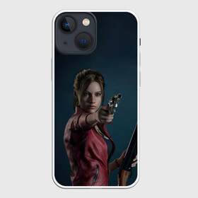 Чехол для iPhone 13 mini с принтом Claire Redfield в городе Новоалтайск,  |  | 2 | biohazard | claire | evil | horror | raccoon | resident | survival | t virus | t вирус | выживание | зла | кеннеди | клэр | леон | обитель | раккун | редфилд | скотт | ужас