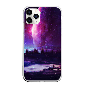 Чехол для iPhone 11 Pro Max матовый с принтом Северный закат в городе Новоалтайск, Силикон |  | Тематика изображения на принте: galaxy | nebula | neon | space | star | абстракция | вселенная | галактика | звезда | звезды | космический | неон | неоновый | неоновый космос | планеты