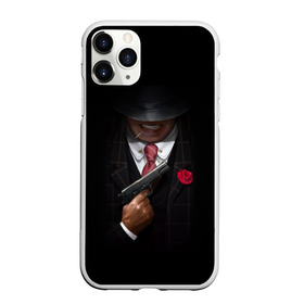 Чехол для iPhone 11 Pro Max матовый с принтом Mafia в городе Новоалтайск, Силикон |  | Тематика изображения на принте: gangster | gun | gungster | illustration | mafia | арт | галстук | гангстер | гвоздика | зубы | костюм | крестный отец | мафия | минимализм | оружие | пистолет | пуля | темный | черный | шляпа