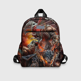 Детский рюкзак 3D с принтом Демон-Всадник (Darksiders) в городе Новоалтайск, 100% полиэстер | лямки с регулируемой длиной, сверху петелька, чтобы рюкзак можно было повесить на вешалку. Основное отделение закрывается на молнию, как и внешний карман. Внутри дополнительный карман. По бокам два дополнительных кармашка | 2019 | 666 | anime | darksiders | demon | game | marvel | phantom | аниме | википедия | демон | доспехи | духи | дьявол | игра | лошадь | магия | марвел | меч | мистика | огненная | фэнтази | фэнтези | цепь | эзотерика | япония