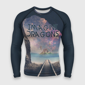 Мужской рашгард 3D с принтом Imagine Dragons в городе Новоалтайск,  |  | dragons | evolve | imagines | imagining | radioactive | вообрази | драгонс | драконов | имеджин | рок | хит