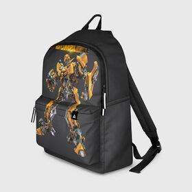 Рюкзак 3D с принтом BumbleBee в городе Новоалтайск, 100% полиэстер | лямки с регулируемой длиной, сверху петелька, чтобы рюкзак можно было повесить на вешалку. Основное отделение закрывается на молнию, как и внешний карман. Внутри два дополнительных кармана, один из которых закрывается на молнию. По бокам два дополнительных кармашка | Тематика изображения на принте: autobot | camaro | chevrolet | kefer | movie | volkswagen | автобот | бамблби | желтая | кино | лого | трансформер | трансформеры | фан | фильм | черная | шершень | шмель
