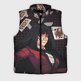 Мужской жилет утепленный 3D с принтом kakegurui yumeko карты в городе Новоалтайск,  |  | anime | compulsive gambler | kakegurui | manga | аниме | безумный азарт | дзябами | карты | манга | покер | скучная девушка | юмэко джабами