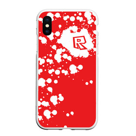 Чехол для iPhone XS Max матовый с принтом Roblox в городе Новоалтайск, Силикон | Область печати: задняя сторона чехла, без боковых панелей | dynablocks | roblox | robux | белый | блоки | вселенная | герои | красный | кубики | роблокс | симулятор