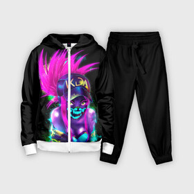 Детский костюм 3D с принтом KDA. Akali в городе Новоалтайск,  |  | akali | game | kda | killer | legends | legue | legueoflegends | lol | mask | акали | вольная | игра | легенд | лига | лигалегенд | лол | маска