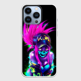 Чехол для iPhone 13 Pro с принтом KDA. Akali в городе Новоалтайск,  |  | akali | game | kda | killer | legends | legue | legueoflegends | lol | mask | акали | вольная | игра | легенд | лига | лигалегенд | лол | маска