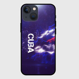 Чехол для iPhone 13 mini с принтом Cuba(Куба) в городе Новоалтайск,  |  | Тематика изображения на принте: cuba | flag | urban | город | куба | мир | путешествие | символика | страны | флаг | флаги