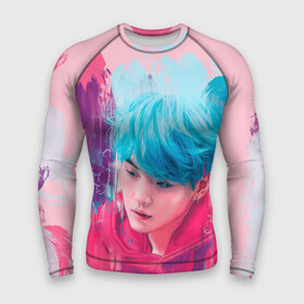 Мужской рашгард 3D с принтом BTS (Colors) в городе Новоалтайск,  |  | bangtan | bangtan boys | boys | bts | color | japan | kim | rap | бтс | ким | корея | песня