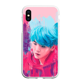 Чехол для iPhone XS Max матовый с принтом BTS (Colors) в городе Новоалтайск, Силикон | Область печати: задняя сторона чехла, без боковых панелей | bangtan | bangtan boys | boys | bts | color | japan | kim | rap | бтс | ким | корея | песня