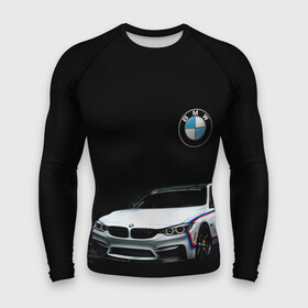 Мужской рашгард 3D с принтом BMW в городе Новоалтайск,  |  | bmw | авто | автомобиль | бмв | иномарка | логотип | машина | скорость