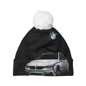 Шапка 3D c помпоном с принтом BMW в городе Новоалтайск, 100% полиэстер | универсальный размер, печать по всей поверхности изделия | bmw | авто | автомобиль | бмв | иномарка | логотип | машина | скорость