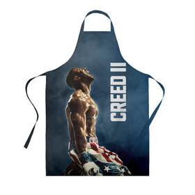 Фартук 3D с принтом Creed 2 в городе Новоалтайск, 100% полиэстер | общий размер — 65 х 85 см, ширина нагрудника — 26 см, горловина — 53 см, длина завязок — 54 см, общий обхват в поясе — 173 см. Принт на завязках и на горловине наносится с двух сторон, на основной части фартука — только с внешней стороны | creed | jordan | lundgren | stallone | бальбоа | бокс | джордан | крид | лундгрен | ринг | рокки | сильвестр | сталлоне
