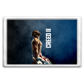 Магнит 45*70 с принтом Creed 2 в городе Новоалтайск, Пластик | Размер: 78*52 мм; Размер печати: 70*45 | creed | jordan | lundgren | stallone | бальбоа | бокс | джордан | крид | лундгрен | ринг | рокки | сильвестр | сталлоне
