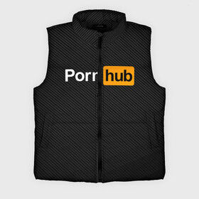 Мужской жилет утепленный 3D с принтом PORNHUB  ПОРНХАБ в городе Новоалтайск,  |  | brazzers | hub | бразерс