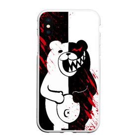 Чехол для iPhone XS Max матовый с принтом MONOKUMA в городе Новоалтайск, Силикон | Область печати: задняя сторона чехла, без боковых панелей | ahegao | anime | bear | blood | danganronpa | derector | despair | girls | happy | havoc | manga | monokuma | panda | red | robot | trigger | ultra | аниме | ахегао | директор | кровь | манга | медведь | монокума | панда | робот