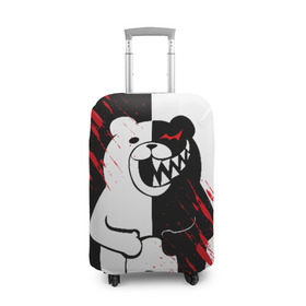 Чехол для чемодана 3D с принтом MONOKUMA в городе Новоалтайск, 86% полиэфир, 14% спандекс | двустороннее нанесение принта, прорези для ручек и колес | ahegao | anime | bear | blood | danganronpa | derector | despair | girls | happy | havoc | manga | monokuma | panda | red | robot | trigger | ultra | аниме | ахегао | директор | кровь | манга | медведь | монокума | панда | робот