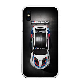 Чехол для iPhone XS Max матовый с принтом BMW M Power в городе Новоалтайск, Силикон | Область печати: задняя сторона чехла, без боковых панелей | Тематика изображения на принте: bmw | car | motorsport | race | sports car | street racing | автомобиль | автоспорт | бмв | гонка | спорткар