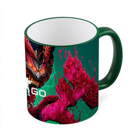 Кружка 3D с принтом CS GO hyper beast skin в городе Новоалтайск, керамика | ёмкость 330 мл | Тематика изображения на принте: beast | counterstike | csgo | hyper | hyperbeast | m4a1s | steam | винтовка | контра | кс | ксго | шмотки