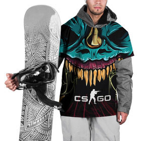 Накидка на куртку 3D с принтом CS GO  hyper beast skin в городе Новоалтайск, 100% полиэстер |  | beast | counterstike | csgo | hyper | hyperbeast | m4a1s | steam | винтовка | контра | кс | ксго | шмотки