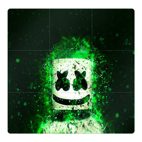 Магнитный плакат 3Х3 с принтом Marshmello в городе Новоалтайск, Полимерный материал с магнитным слоем | 9 деталей размером 9*9 см | christopher | comstock | dj | dotcom | friends | marshmallow | marshmello | usa | диджей | друзья | комсток | крис | маршмэллоу | продюсер | сша