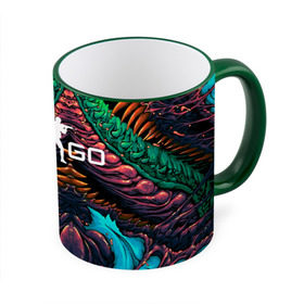Кружка 3D с принтом CS GO hyper beast skin в городе Новоалтайск, керамика | ёмкость 330 мл | Тематика изображения на принте: beast | counterstike | csgo | hyper | hyperbeast | m4a1s | steam | винтовка | контра | кс | ксго | шмотки
