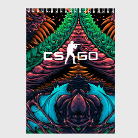 Скетчбук с принтом CS GO hyper beast skin в городе Новоалтайск, 100% бумага
 | 48 листов, плотность листов — 100 г/м2, плотность картонной обложки — 250 г/м2. Листы скреплены сверху удобной пружинной спиралью | beast | counterstike | csgo | hyper | hyperbeast | m4a1s | steam | винтовка | контра | кс | ксго | шмотки
