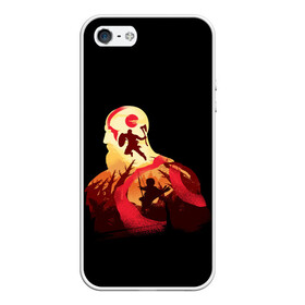 Чехол для iPhone 5/5S матовый с принтом God of War в городе Новоалтайск, Силикон | Область печати: задняя сторона чехла, без боковых панелей | Тематика изображения на принте: atreus | god of war | god of war 4 | gow | kratos | ps4 | атрей | бог войны | гов | зы4 | кратос | левиафан | мальчик | мимир | мировой змей | пиратs | руны | эксклюзив