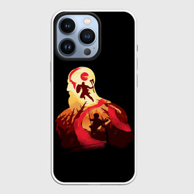 Чехол для iPhone 13 Pro с принтом God of War в городе Новоалтайск,  |  | Тематика изображения на принте: atreus | god of war | god of war 4 | gow | kratos | ps4 | атрей | бог войны | гов | зы4 | кратос | левиафан | мальчик | мимир | мировой змей | пиратs | руны | эксклюзив