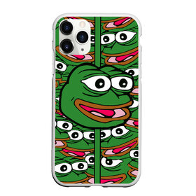 Чехол для iPhone 11 Pro матовый с принтом Good Sad frog в городе Новоалтайск, Силикон |  | Тематика изображения на принте: bad | dab | frog | good | kek | pepe | sad | кек | лягушка | мем | мемы | пепе | со смыслом | фрог