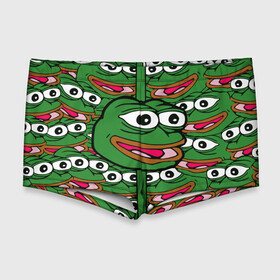 Мужские купальные плавки 3D с принтом Good / Sad frog  в городе Новоалтайск, Полиэстер 85%, Спандекс 15% |  | Тематика изображения на принте: bad | dab | frog | good | kek | pepe | sad | кек | лягушка | мем | мемы | пепе | со смыслом | фрог
