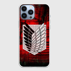 Чехол для iPhone 13 Pro Max с принтом АТАКА ТИТАНОВ. Красные скалы в городе Новоалтайск,  |  | Тематика изображения на принте: art | attack on titan | eren yeager | hajime isayama | shingeki no kyojin | атака титанов | безумие | военная форма | выпученные глаза | клинки | кровь | сражение | ярость