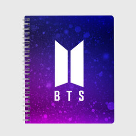 Тетрадь с принтом BTS YOURSELF в городе Новоалтайск, 100% бумага | 48 листов, плотность листов — 60 г/м2, плотность картонной обложки — 250 г/м2. Листы скреплены сбоку удобной пружинной спиралью. Уголки страниц и обложки скругленные. Цвет линий — светло-серый
 | bangtan boys | bt21 | bts | bts army | bts stickers | j hope | jimin | jin | jungkook | k pop | rap monster | rapmon | suga | v | бтс | корея | стикеры bts