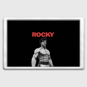 Магнит 45*70 с принтом ROCKY в городе Новоалтайск, Пластик | Размер: 78*52 мм; Размер печати: 70*45 | creed | jordan | lundgren | mix fight | mixfight | stallone | ufc | бальбоа | бокс | джордан | крид | лундгрен | мышцы | ринг | роки | рокки | сильвестр | сталлоне | сталоне