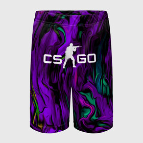 Детские спортивные шорты 3D с принтом CS GO DRAW WAVES SKIN в городе Новоалтайск,  100% полиэстер
 | пояс оформлен широкой мягкой резинкой, ткань тянется
 | action | astralis | awp | counter strike | cs go | cs go global offensive | cybersport | draw skin | faze clan | game | gamer | hyper beast | shooter | skin | team liquid | киберспорт | оружие | рисованный скин | скины