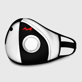 Маска из неопрена с принтом MONOKUMA Eyes в городе Новоалтайск, неопрен 100% | Форма огибающая нос. Резинки для ушей с дополнительной резинкой на затылке. Клапан для выдоха для активного дыхания при занятиях спортом. Эластичный материал маски и окантовки для лучшего растяжения и прилегания маски.  | Тематика изображения на принте: ahegao | anime | bear | blood | danganronpa | derector | despair | girls | happy | havoc | manga | monokuma | panda | red | robot | trigger | ultra | аниме | ахегао | директор | кровь | манга | медведь | монокума | панда | робот